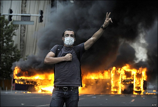 post election riots, June 2009